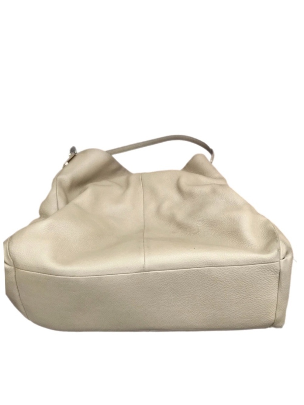 Coach Madison Phoebe Shoulder Bag in Ivory Pebbled Leather - Picture 8 of 9
